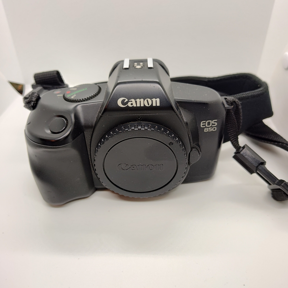 Canon EOS 850 Black Film Camera Body